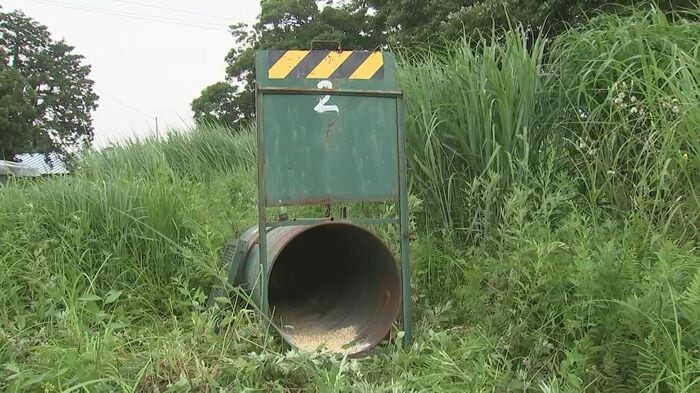 猟友会が設置した捕獲用の箱わな