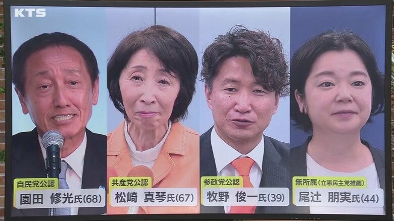 迫る参院選　定数1を争う鹿児島選挙区　立候補予定者それぞれの陣営の動きに迫る｜FNNプライムオンライン