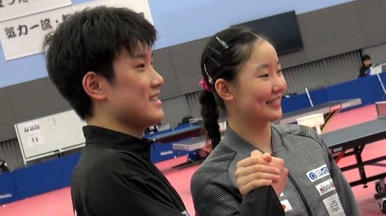 卓球日本代表・張本美和は”大人顔負け”の15歳　兄・智和も認める強さの秘密は「両ハンドの安定性」【パリ五輪】｜FNNプライムオンライン