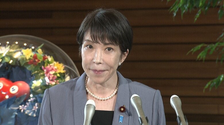 高市総理「法案を提出し早期の成立を目指したい」　食料品の消費税減税を閣議決定｜FNNプライムオンライン