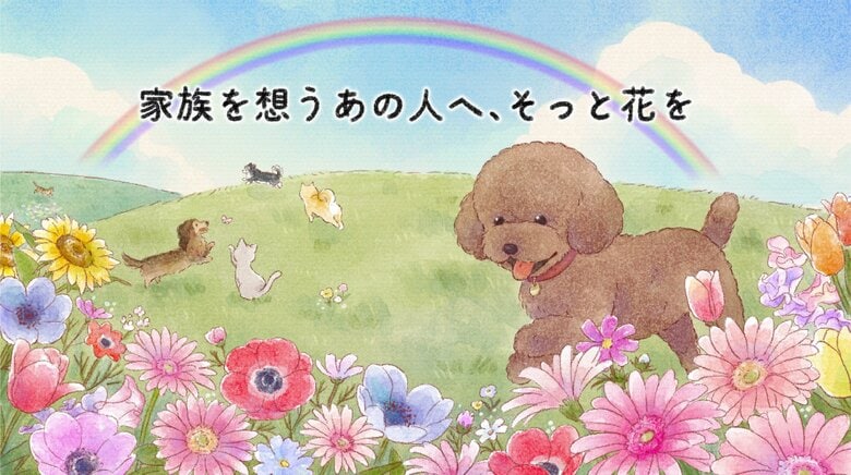 【調査】8月28日は「虹の橋記念日」　友人のペットが亡くなった際、6割以上が“贈り物に迷う”