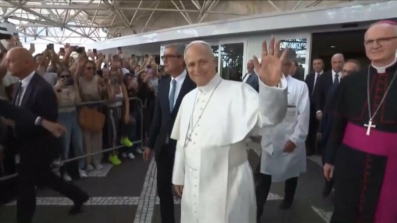 ローマ教皇レオ14世が退院　肺腺がん手術後の経過良好｜FNNプライムオンライン