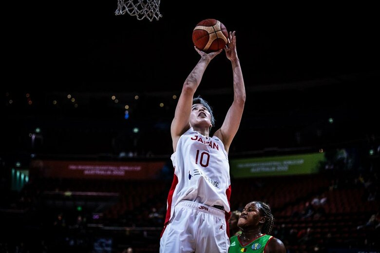 2016年リオ五輪以来の世界大会出場となった渡嘉敷来夢選手(C)FIBA