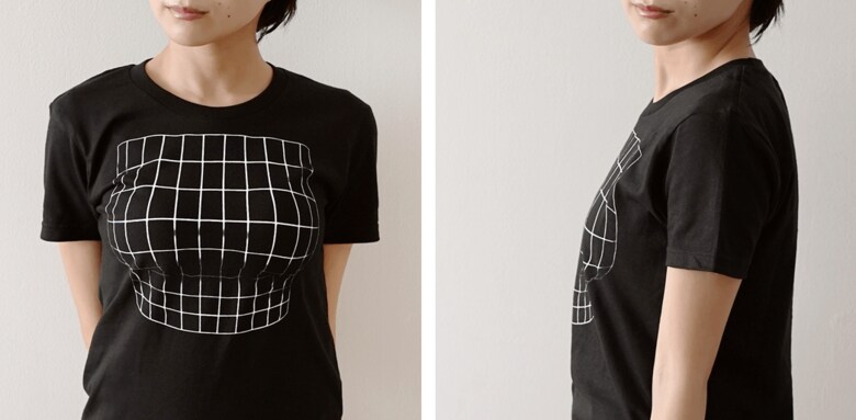 妄想マッピングTシャツ