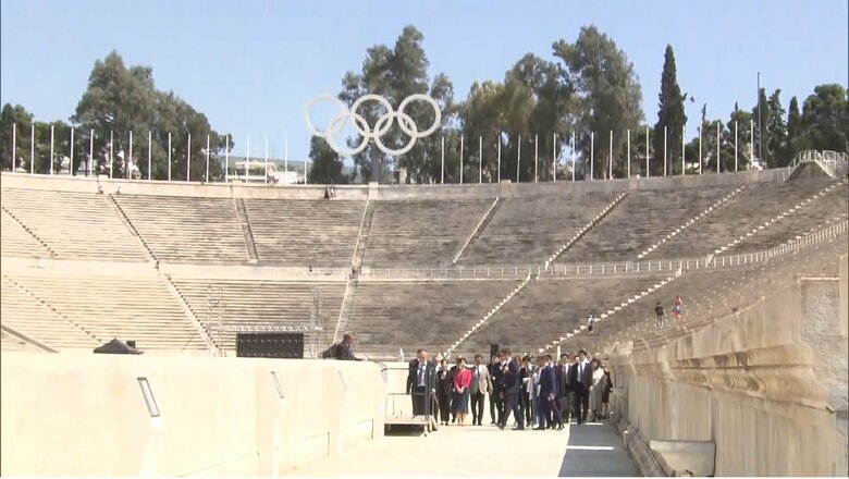 パナシナイコ・スタジアム視察　5月28日