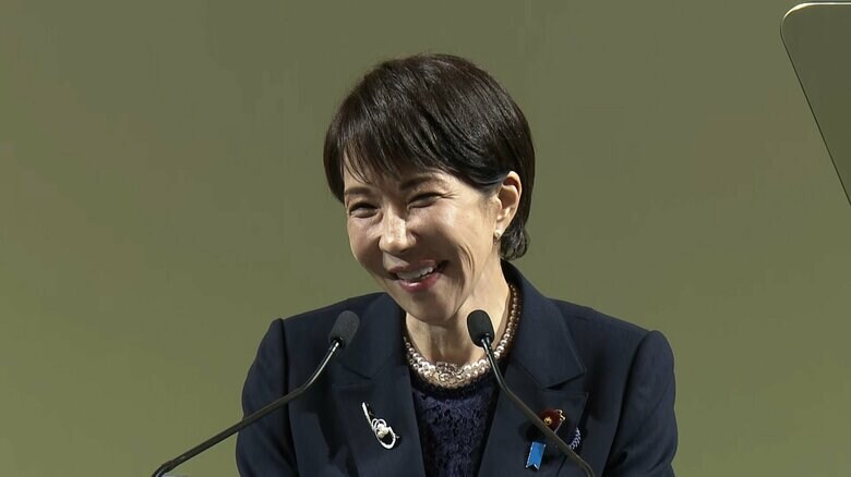 演説した高市総理