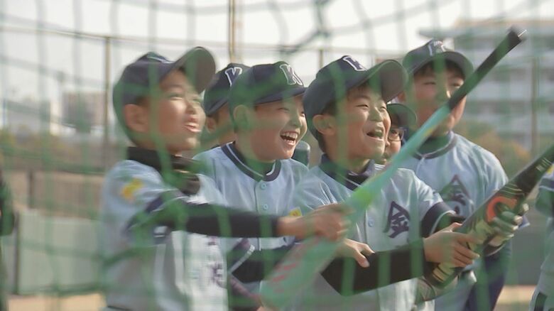 甲斐拓也選手が恒例の野球教室