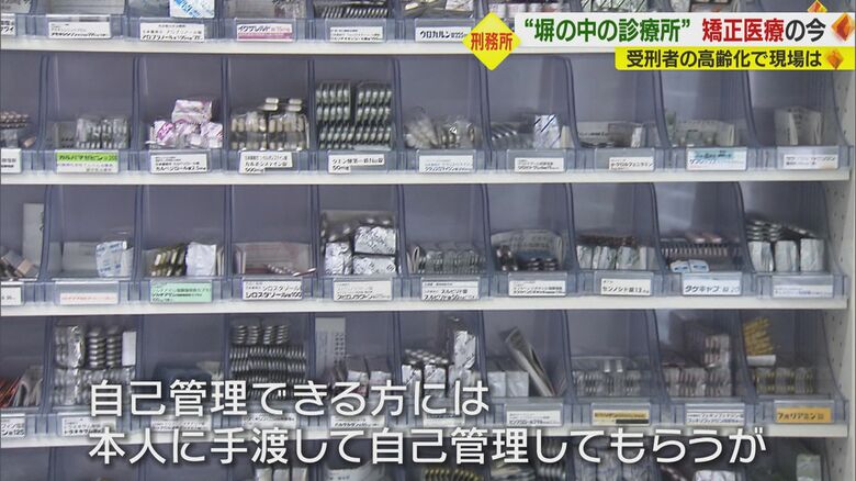 薬の種類は一般的な薬局より少ない