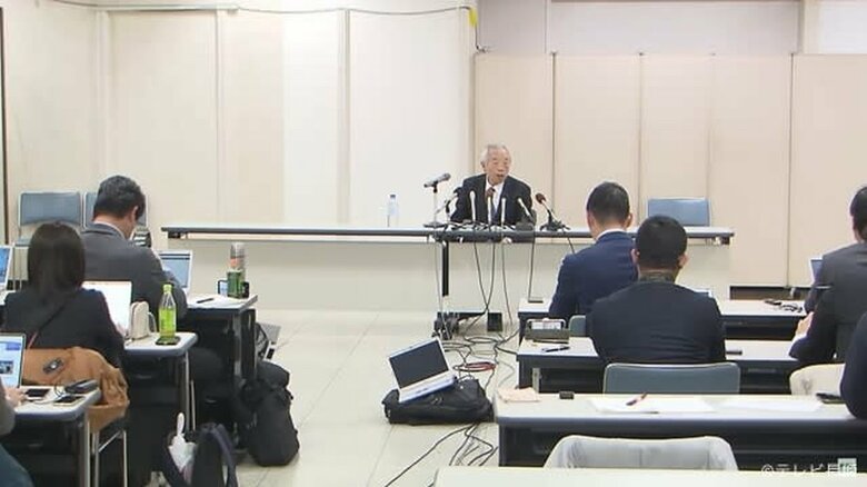 長崎県大村市での会見(1月22日午後5時ごろ)