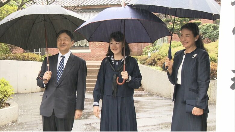 学習院女子高等科入学式　2017年4月