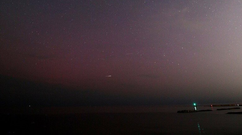 新潟市西区／撮影：渡辺真一さん（新潟天文研究会）