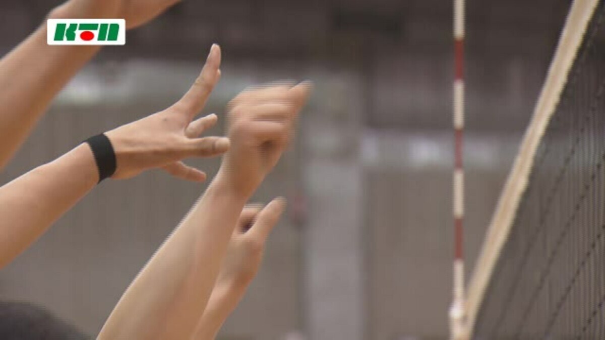 新1年生も加わり実施の長崎県高校バレー春季戦 男子は大村工業 女子は九州文化学園が頂点に