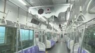 電車の忘れ物で最多の“傘”で…名古屋鉄道が特別列車『GHOSTrain』廃棄予定の透明傘で“お化けの中吊り”