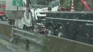 大型トラックを運転していた30代男性が死亡　東名高速下り・東京料金所近くでトラック3台が絡む事故