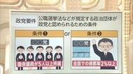 3分でわかるキーワード れいわ・N国...政党要件とは