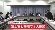 【速報】富士宮と菊川で新たに3人の感染者