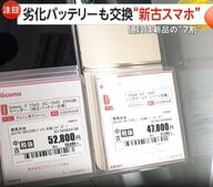 中古なのに新しい？お手頃「新古スマホ」の人気拡大…中古との違いはメーカー整備でバッテリー劣化問題を解消　専門家「今後拡大方向にあると思う」