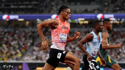 【快挙】男子400ｍ中島佑気ジョセフ選手　史上最高6位入賞　恩師語る“陸上大好き少年”「最初は同世代の女の子に負けていた」