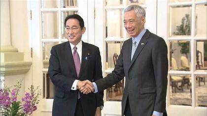 【速報】日・シンガポール首脳　防衛装備品輸出協定の交渉開始で合意