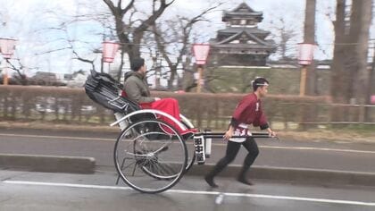 日本三大夜桜を“人力車”で楽しむ！観桜会100回目の節目に高校生