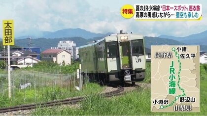 夏のJR小海線で「日本一スポット」をめぐる旅 高原の風を感じながら