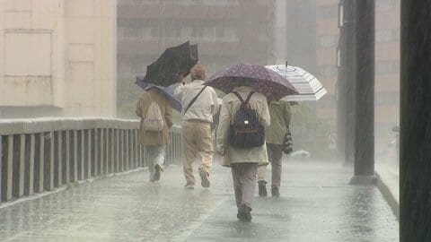 都心の気温が3月下旬並みに　“梅雨のはしり”で広く雨…頭痛、めまいなど寒暖差による「気象病」に注意