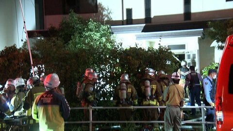 2階建て住宅で火事　81歳女性と長男とみられる40代くらいの男性が死亡　名古屋市