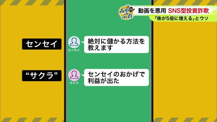 LINEグループでのやり取り(イメージ)