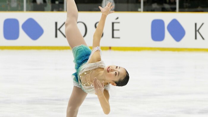 FSでは安定感抜群の演技を見せた島田麻央