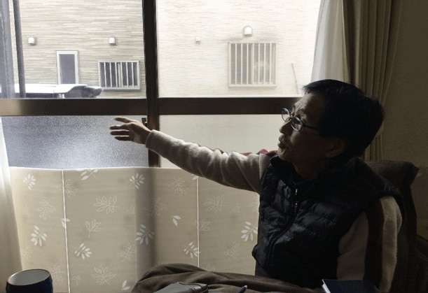 猪野憲一さん 事件当時、隣は駐車場 マスコミ各社の中には勝手に車を止めて取材する社も