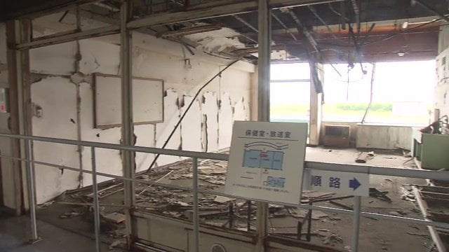 福島県唯一の震災遺構　請戸小学校（浪江町）