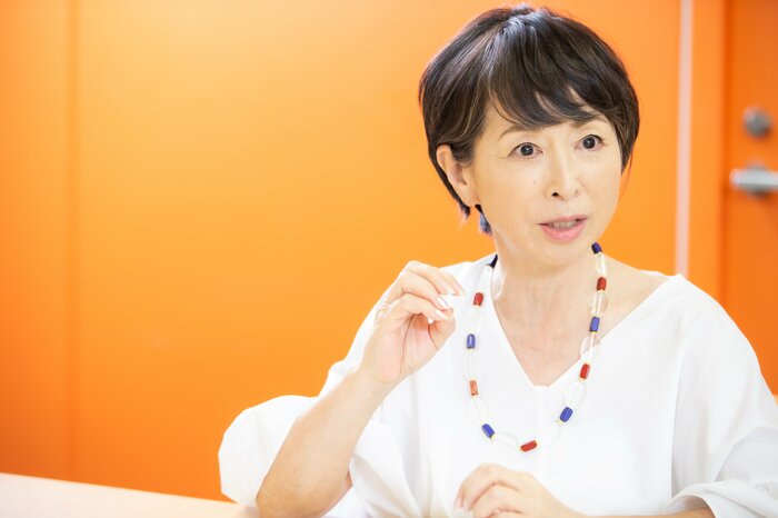 「日本には真面目な子どもたちが多い」と語る阿川さん