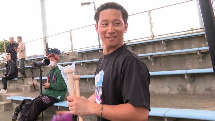 徳之島の合同自主トレで心境を語った