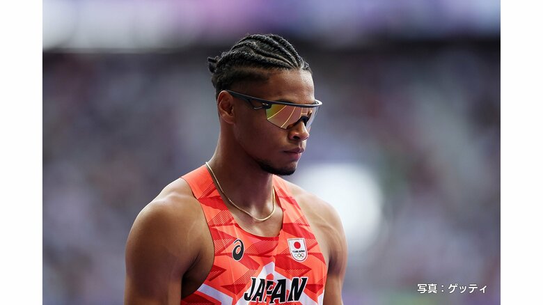 パリ五輪　陸上男子400m予選　中島佑気ジョセフは3組目6位｜FNNプライムオンライン
