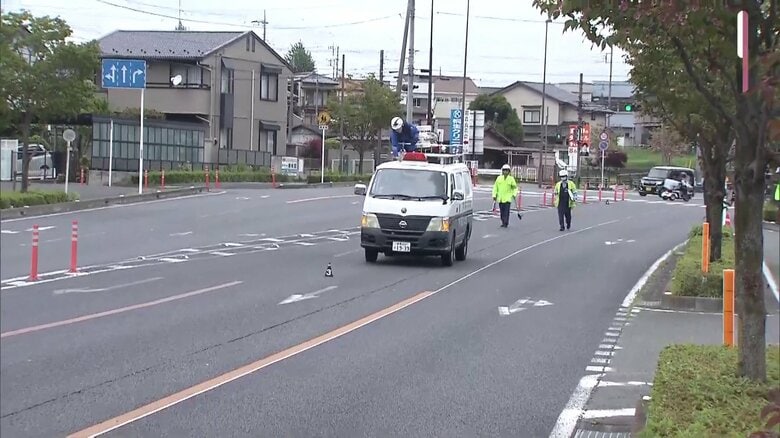 小学生2人が乗用車にはねられる　1人は頭を打撲、もう1人は足を打撲…60歳代女性が運転　群馬・桐生市｜FNNプライムオンライン
