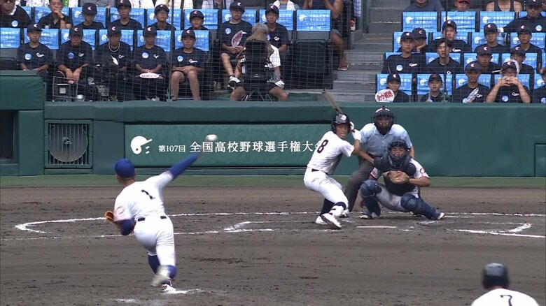 西日本短大付属が弘前学院聖愛に延長タイブレークのすえ勝利し2回戦進出　夏の甲子園5日目｜FNNプライムオンライン