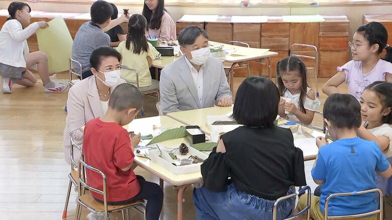 子ども達と触れあわれた　5月21日