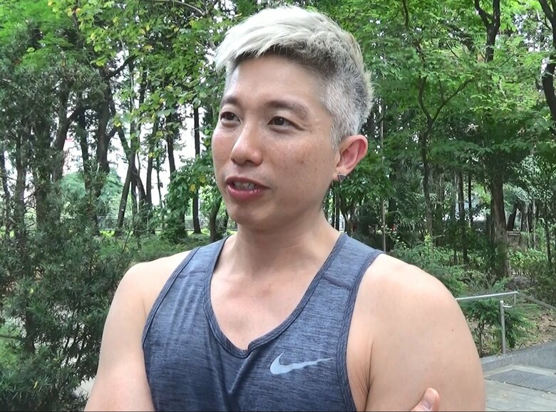 香港で生まれ育ち、追悼集会にも参加してきたという男性（40）