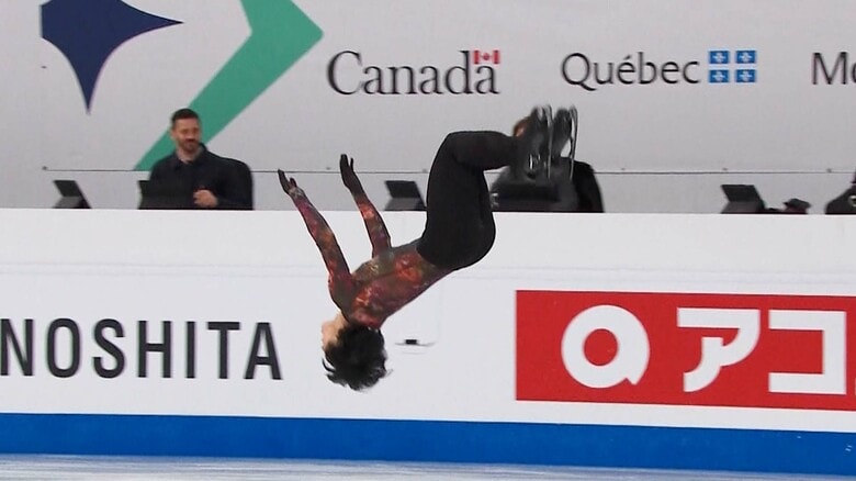 危険行為とされるバックフリップも（2024年世界選手権）
