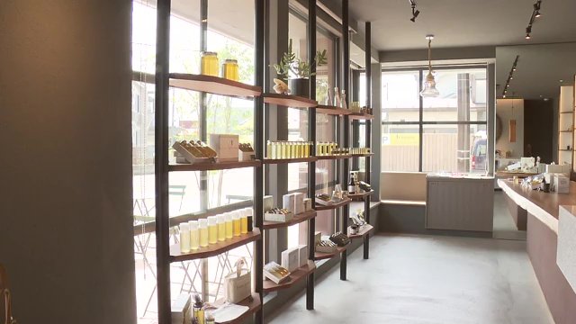 オシャレな店内