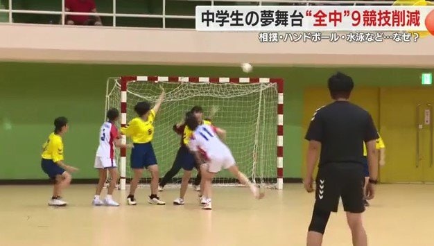 ハンドボール県大会（静岡市清水区）