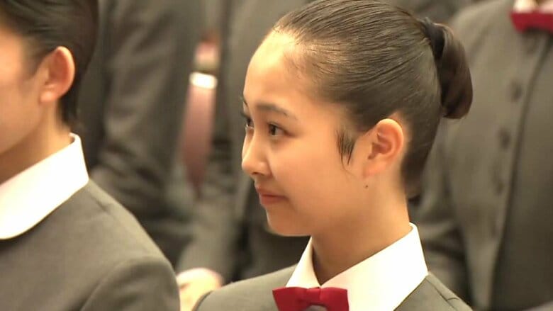 宝塚音楽学校の新入生