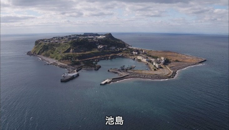 かつて炭鉱で栄えた「池島」
