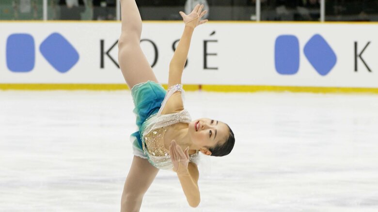 FSでは安定感抜群の演技を見せた島田麻央