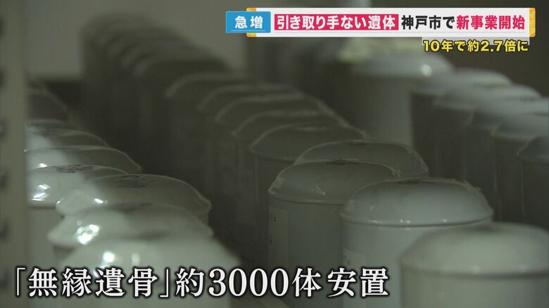 「無縁遺骨」急増