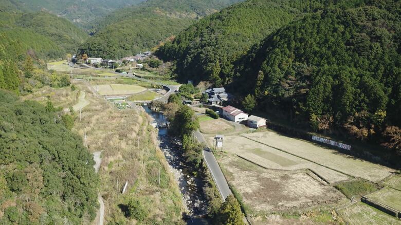 長崎県東彼・川棚町の石木ダム建設予定地