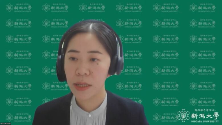 新潟大学 自然科学研究科　小山翔子 助教