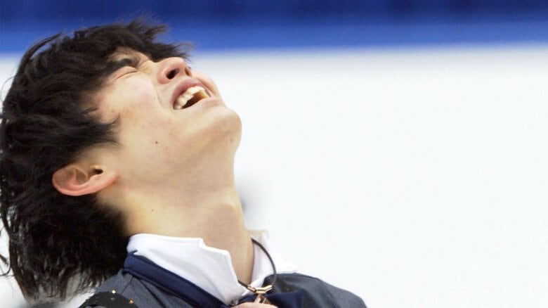 2022年の全日本でフリー後に天を仰いだ島田