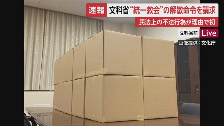約5000点、段ボール20箱分にも上る証拠を東京地裁に提出した文科省