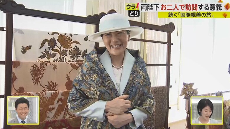 貴重な体験に満面の笑顔